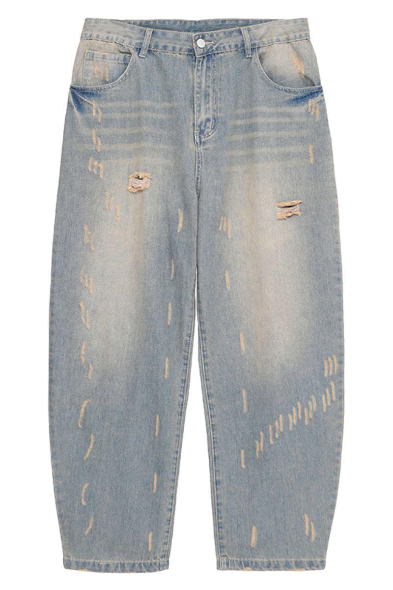 CZ Retro Ripped Jeans