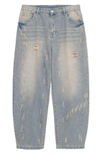 CZ Retro Ripped Jeans
