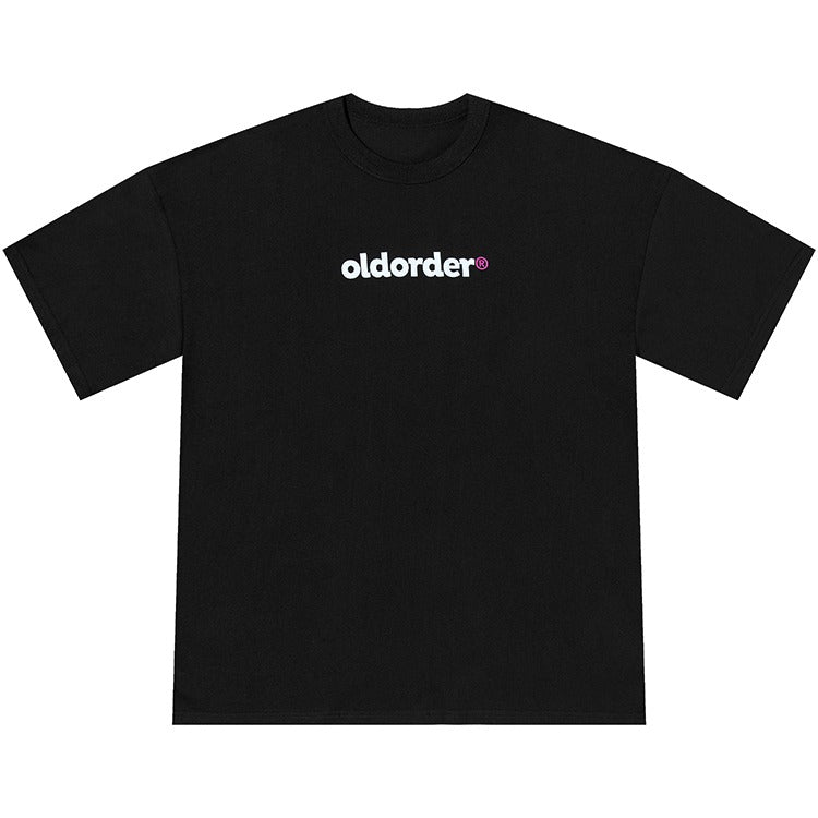 Old Order Solid Color Logo Tee