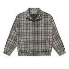 Empty Reference Plaid Woolen Retro Jacket