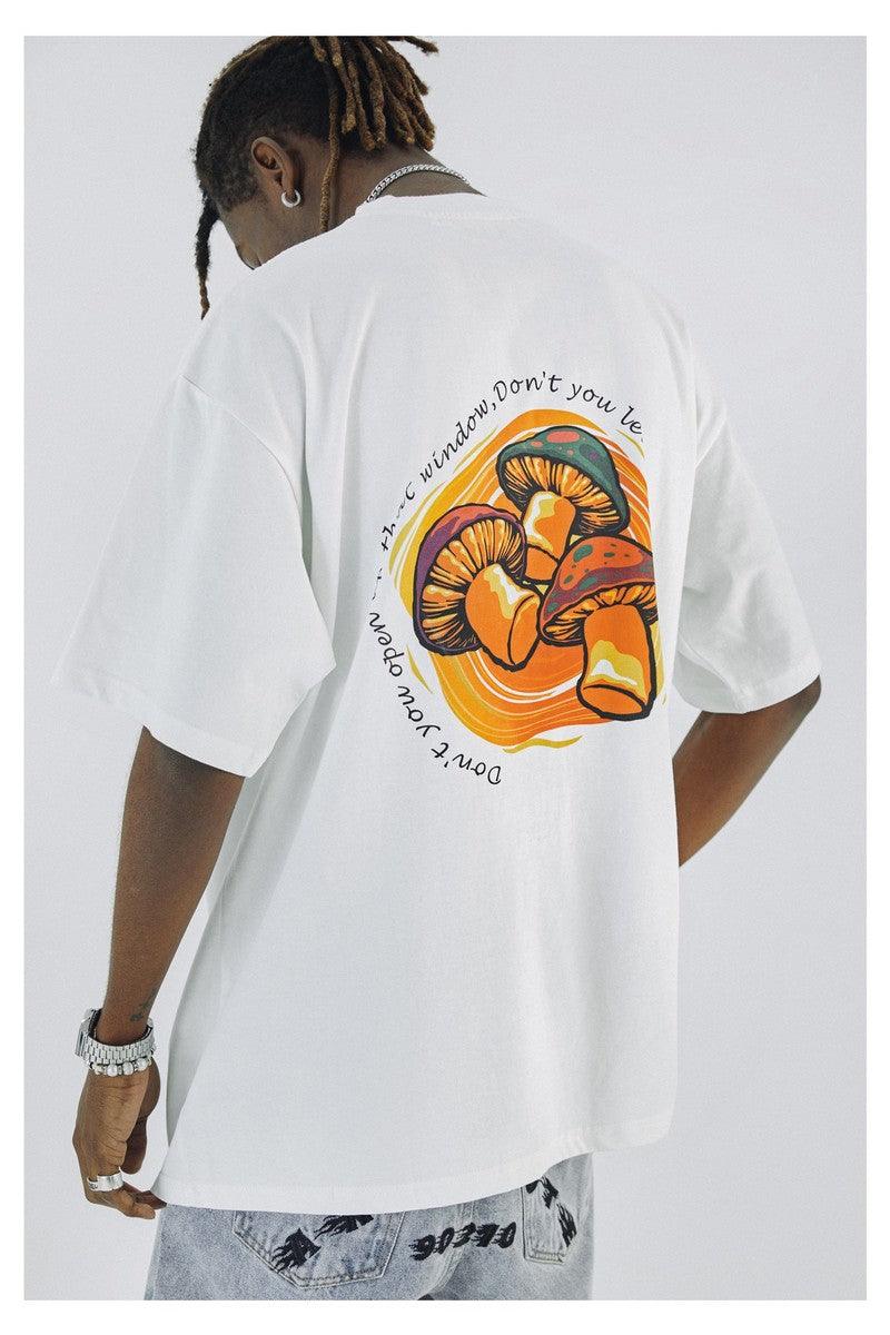 Antidote Mushrooms Spray Print Tee