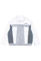STEEPC Embroidered Logo Jeans Jacket