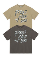 F2CE Metal Logo Print Tee