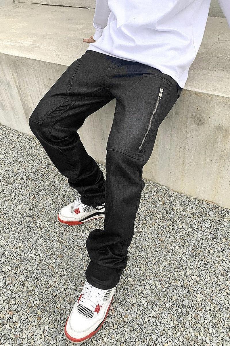 CZ Zipper Straight Trousers
