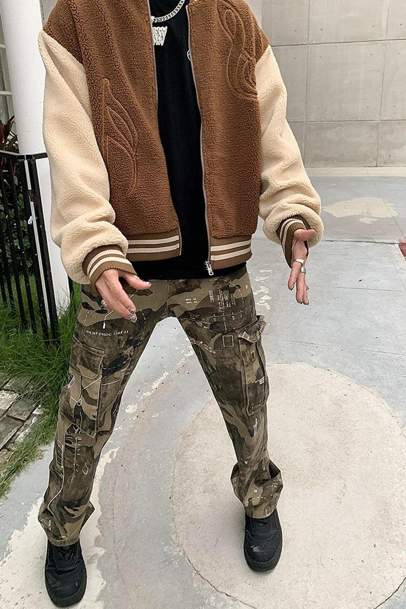 CZ Interface Print Camo Straight Trousers
