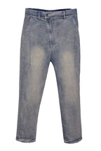 Unknown World Asymmetrical Washed Jeans