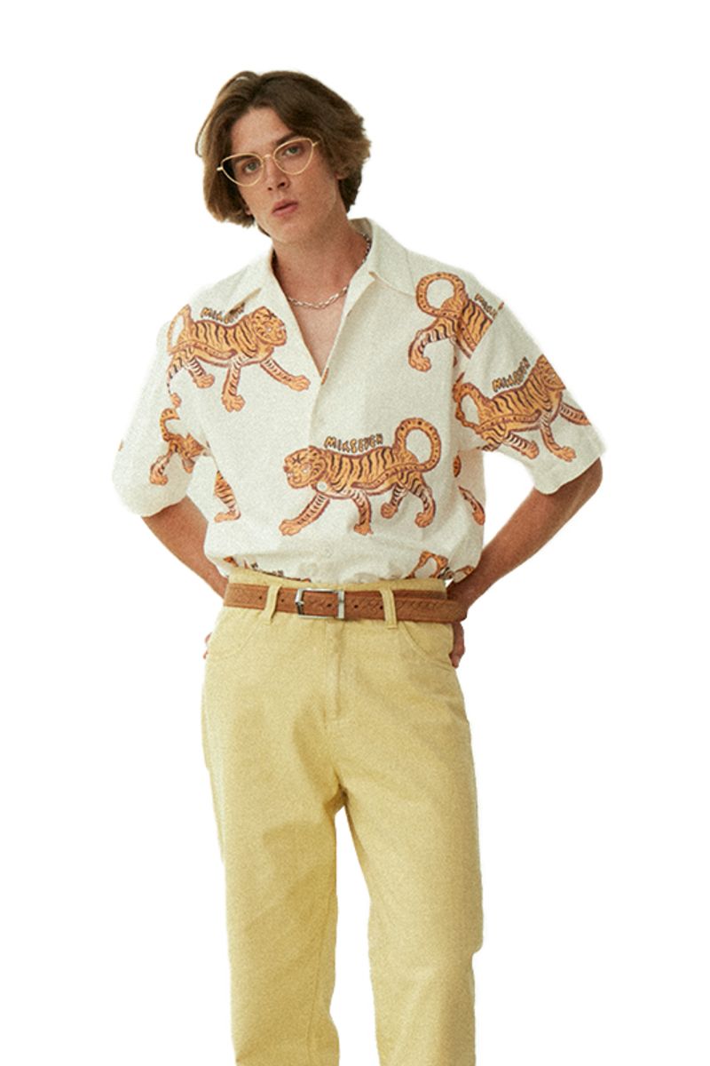 Mix7 Tigers Cuban Shirt