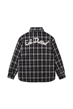 STEEPC Embroidered Logo Plaid Jacket
