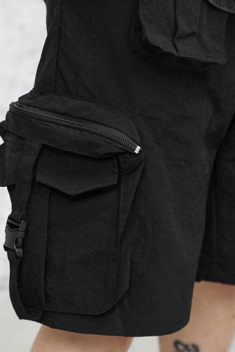 CZ Multi-Pocket Loose Shorts