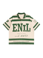 STEEPC Retro Striped Logo Polo