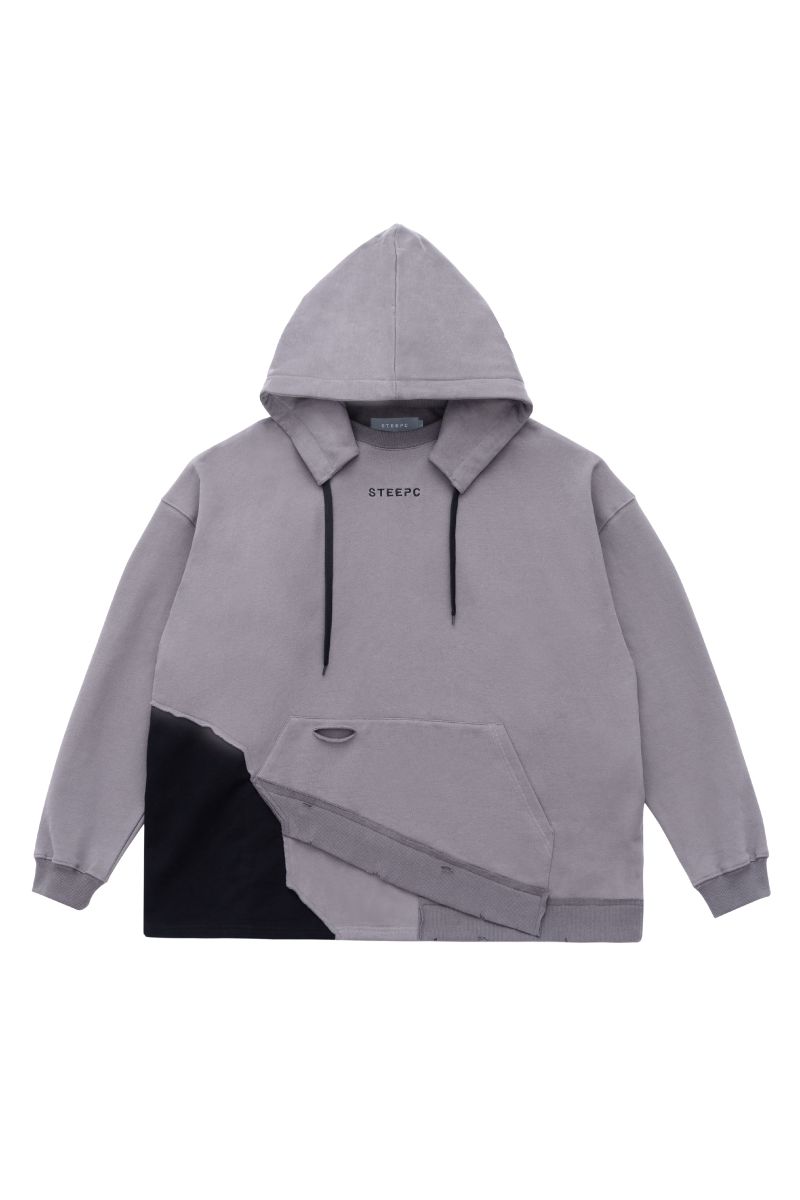 STEEPC Deconstructed Logo Hoodie