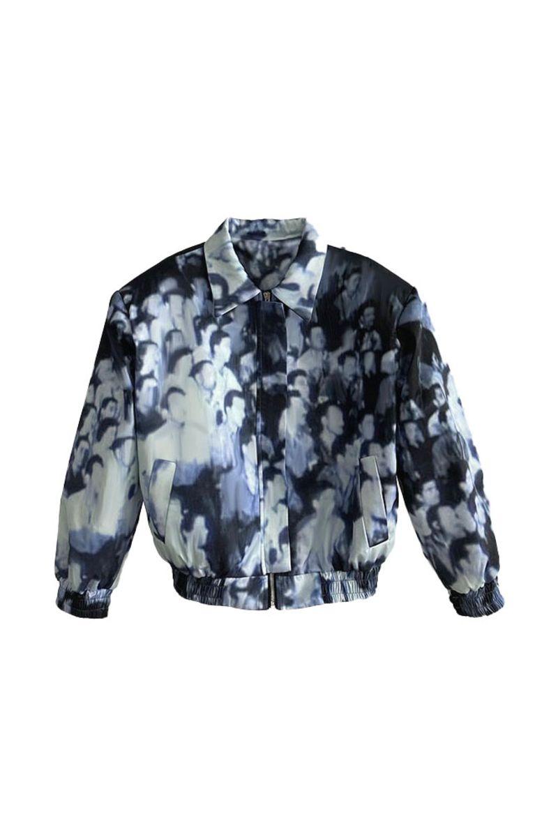CZ Faces Printed Pilot Jacket