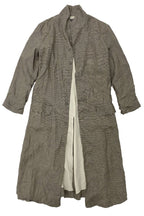 Unknown World Plaid Distressed Coat