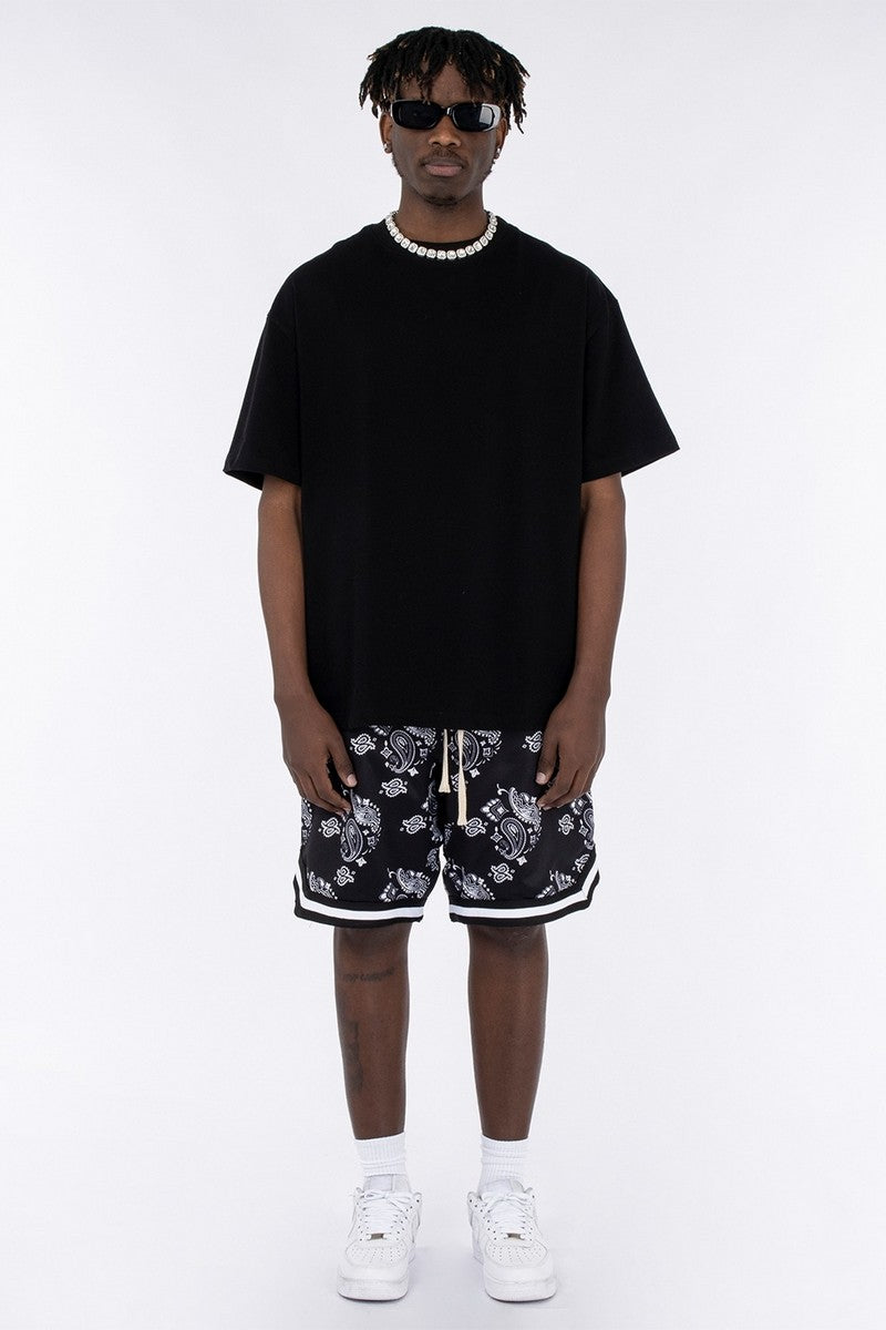 CZ Paisley Basketball Shorts