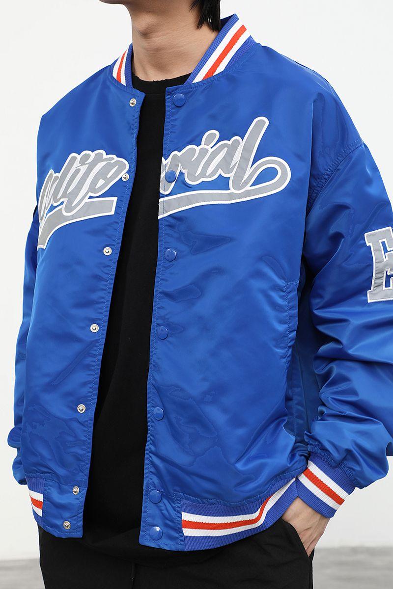 CZ ED Embroidered Varsity Jacket