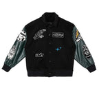 F2CE Embroidered Adepth Wool Varsity Jacket