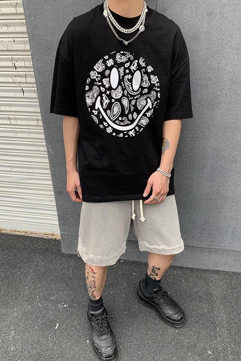 CZ Cashew Smiley Tee