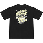 Old Order Stickers Print Logo Tee