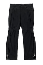 Unknown World Zipper Flared Trousers