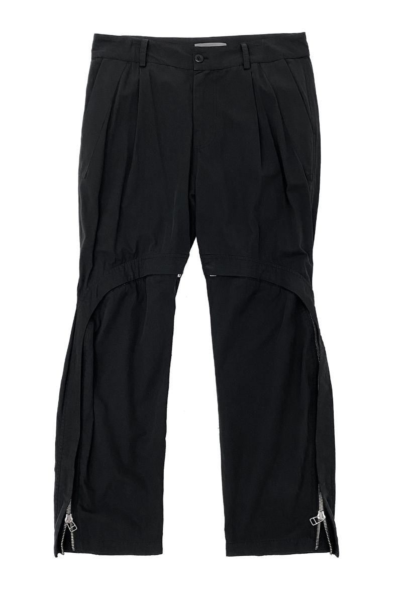 Unknown World Zipper Flared Trousers