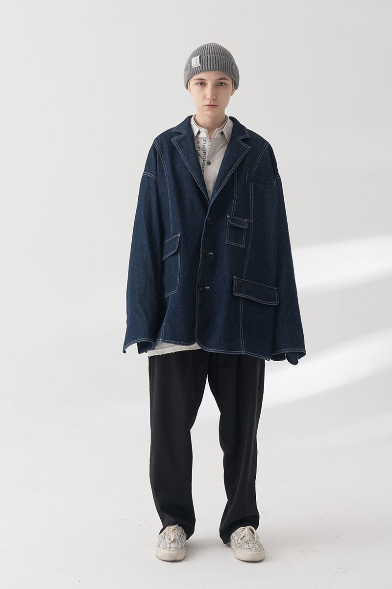 THINGY Multi Pocket Jeans Suit