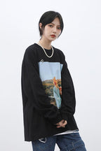 CZ ED Flower Landscape L/S Tee