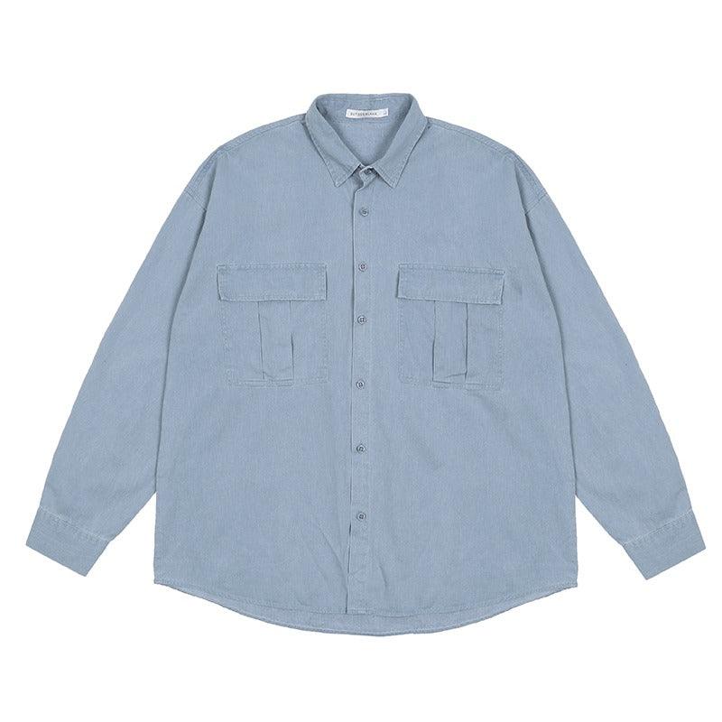 CZ Oversized Twill Basic Shirt