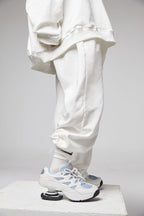 CZ White Loose Sweatpants