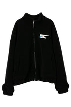 Center of Rotation Retro Velvet Logo Jacket
