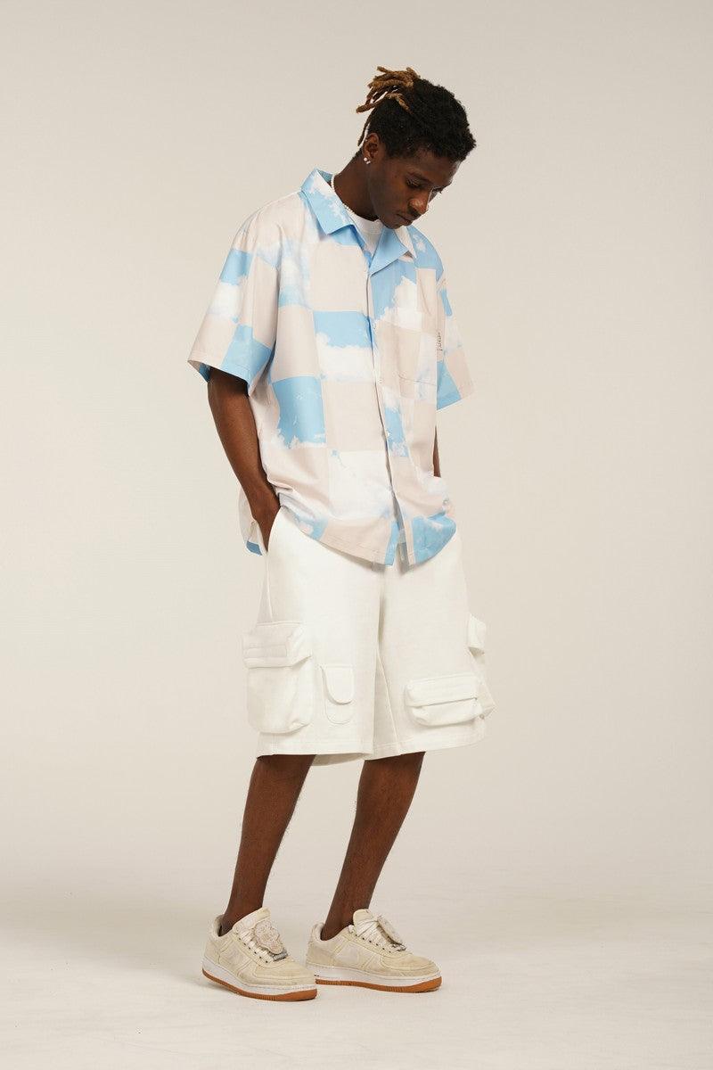 Empty Reference Multi Pocket Knit Shorts