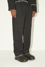 Empty Reference Washed Ripped Suit Trousers