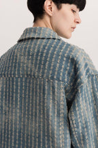 Empty Reference Washed Loose Jeans Jacket