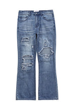 CZ Vintage Patch Flared Jeans