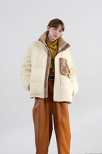 Mix7 Snake Pattern Sherpa Jacket
