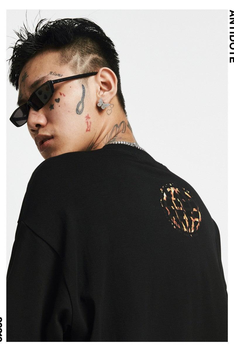 Antidote Flame Print Tee