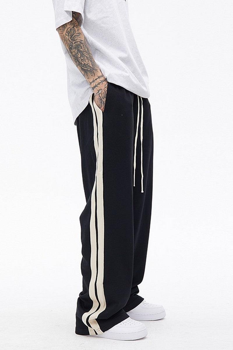 Stitching Track Loose Sweatpants - EU Only