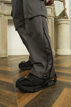 Empty Reference Casual Straight Pockets Trousers