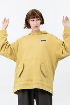 Center of Rotation Retro Logo Print Hoodie