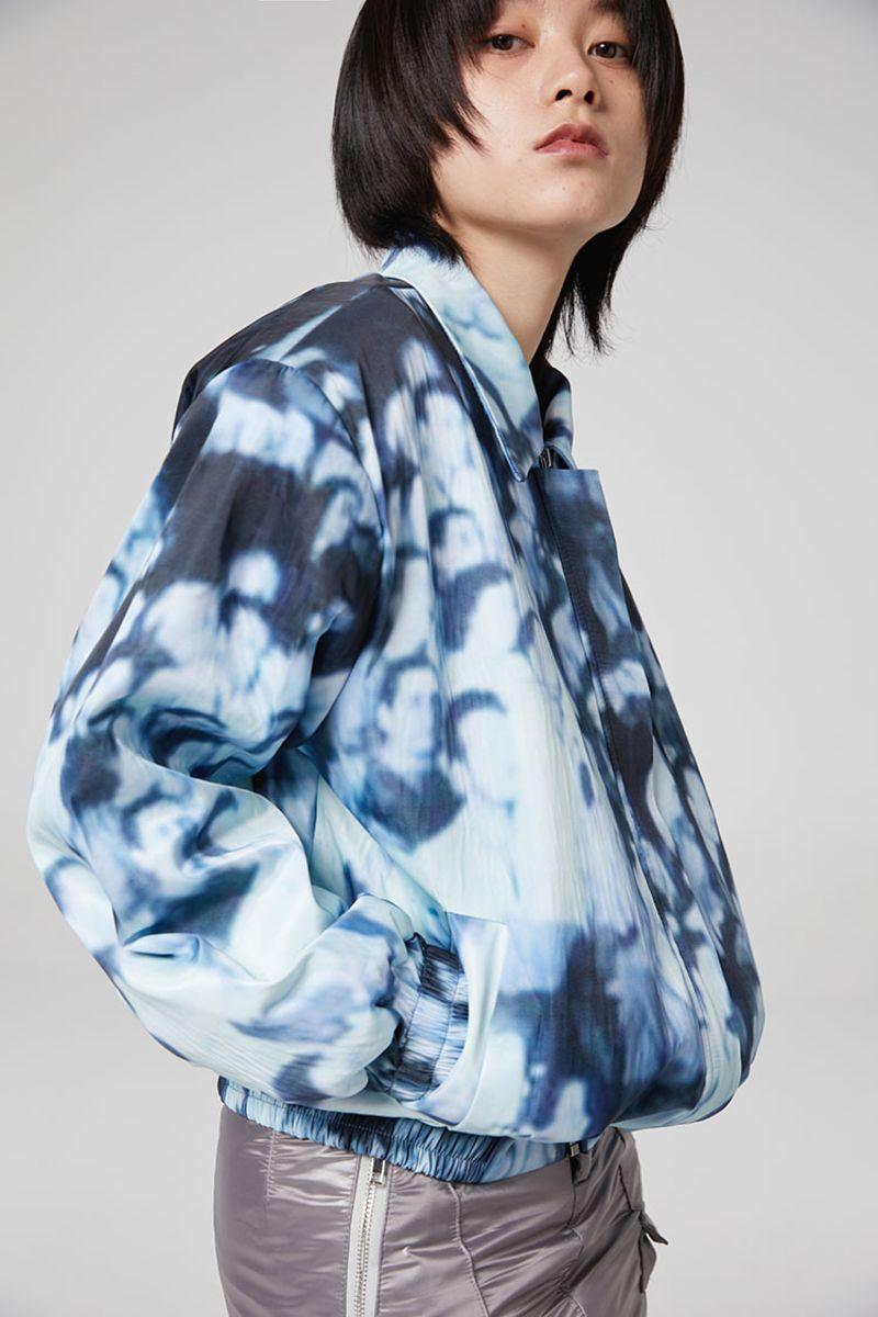 CZ Faces Printed Pilot Jacket