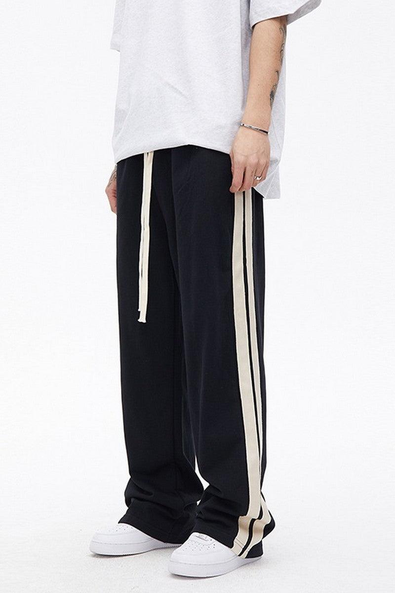 Stitching Track Loose Sweatpants - EU Only