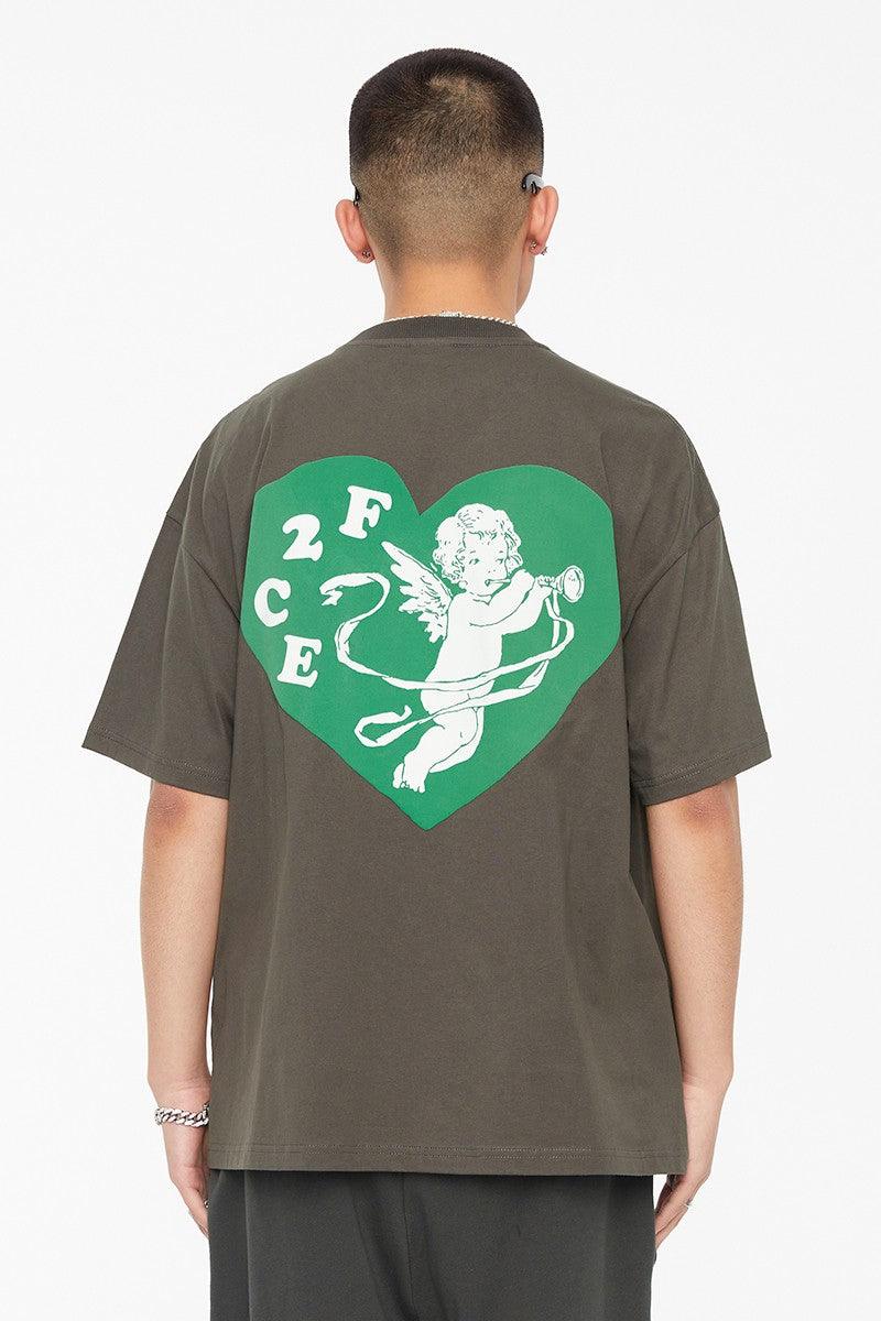 F2CE Angels Logo Print Tee