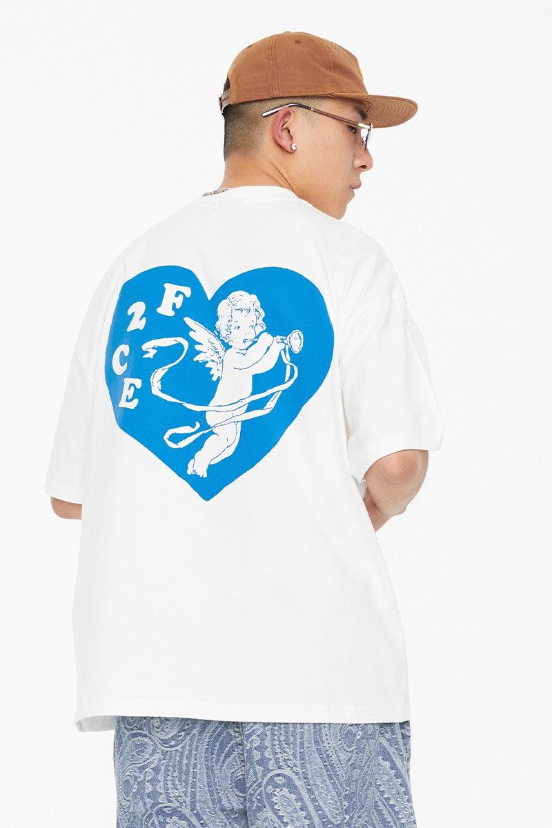 F2CE Angels Logo Print Tee