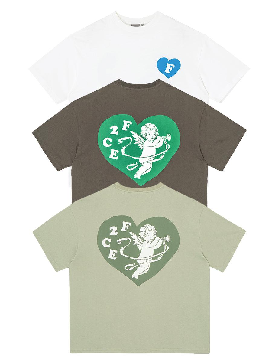 F2CE Angels Logo Print Tee