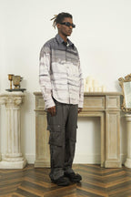 Empty Reference Casual Straight Pockets Trousers