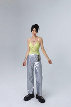 CZ Silver Straight Trousers