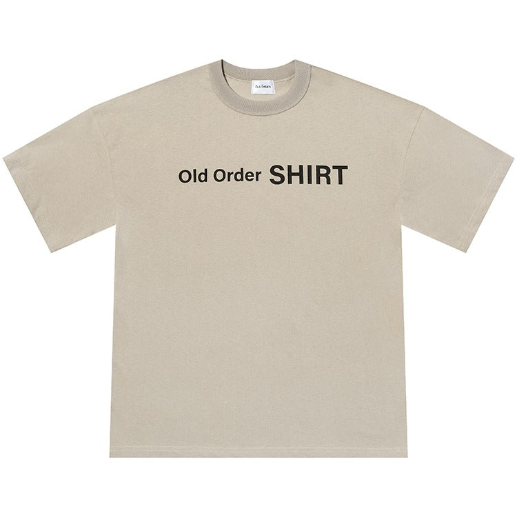 Old Order Basic Logo Print Tee