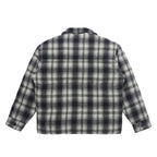 Empty Reference Woolen Plaid Jacket