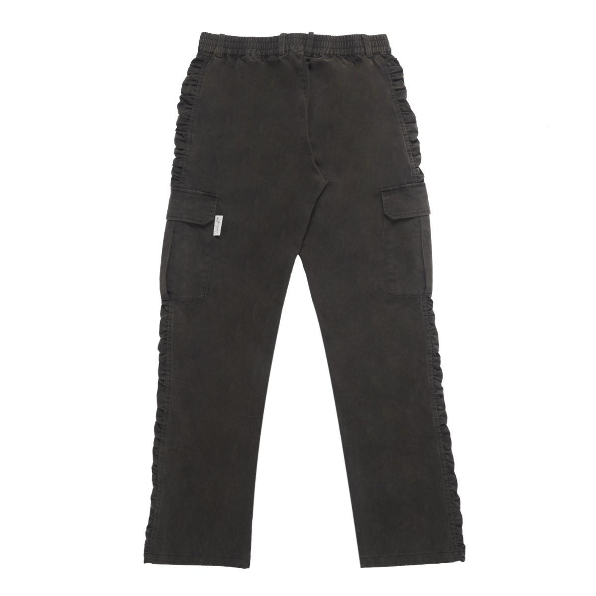 Empty Reference Pleated Straight Trousers