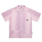 Empty Reference Pink Striped Cuban Shirt
