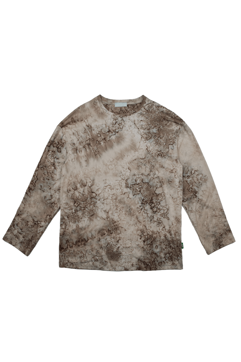 CZ Brown Bleached L/S Tee